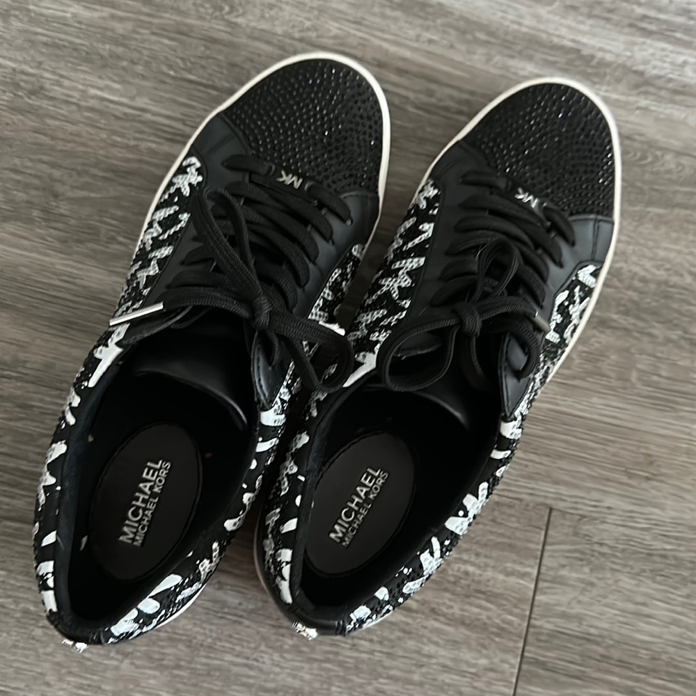 Michael Kors MKMK rhinestone studded sneakers